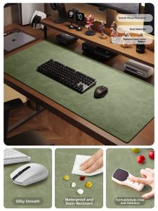 Oversized Desk Mat for Office and Gaming Leather Mouse Pad