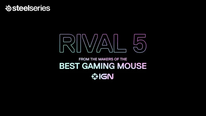 SteelSeries Rival 5 RGB MOBA Gaming Mouse Ergonomic 9-button Programmable TrueMove Air Sensor Wired USB Mice (62551)