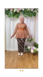 Kebaya Aurora Pita Pinggang & Setelan Kebaya Pinguin Mix Rok Plisket