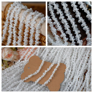 Decorative Handmade Pearl Lace 0.5 cm
