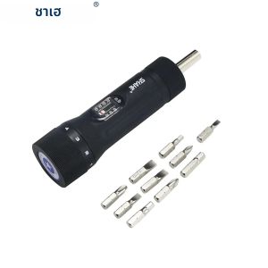 SHAHE 1/4 "ไดรฟ์แรงบิดไขควงชุดประแจ 10-70 In-lb 10 ชิ้น Bits ชุดสําหรับเครื่องมือบํารุงรักษาจักรยานซ่อมและติดตั้ง