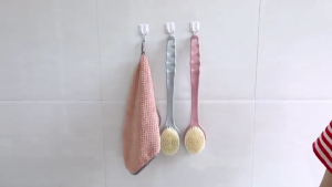 6PCS Wall Hanger Photo Hook Non Adhesive Glue No Nail Needed Home Living Toilet Kitchen Hangers