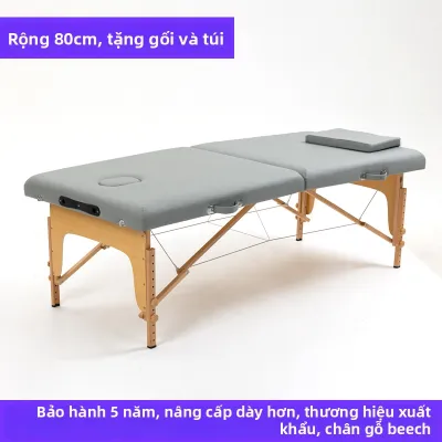 Giường Massage Gấp Đem Đi Cho Chăm Sóc Tại Nhà Xăm và Làm Đẹp