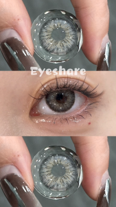 (COD) SERBIA Series Korean-Style Cute Big-Eye Contact 14.5mm Grey/Brown Contact eye