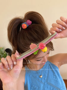 Dây Buộc Tóc Quả Mọng Dễ Thương Mùa Hè Dây Buộc Tóc Đàn Hồi Bền Cho Bé Gái Dây Buộc Tóc Đầu Dày Mới 2025 Dây Buộc Tóc Bằng Nhựa