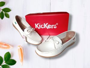 SEPATU PANTOFEL KERJA KANTOR PERAWAT FLAT PANTOFEL FULL PUTIH SIZE 37-41