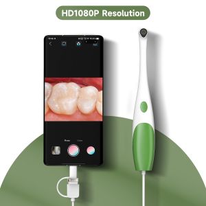 Handheld Android Endoscope Type-c Inspection Borescope Micro USB Snake Camera 8LED Lights Compatible with Android Phones PC