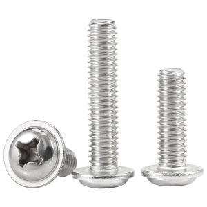 POWER&STRONG | Stainless Steel Computer Screws with Flat Head and Washer