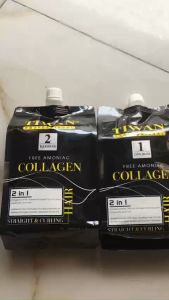 Cặp Thuốc Duỗi Tóc Collagen tiwan 1000x2