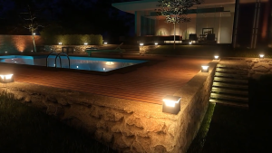 โคมไฟหัวเสาโซล่าเซลล์ สว่างค้าง Outdoor garden light กันน้ำIP65 เปิดปิดอัตโนมัติ ไฟสวนโซล่าเซลล์