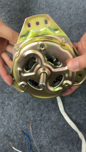90W 10mm 100% Pure Copper Spin Dryer Motor Big / Small Gap Copper Windings (10mm shaft w/ different mounting and winding available) 100% Pure Copper Spin Dryer Motor Assembly