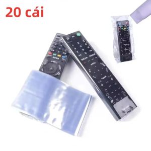 Túi Phim Co Trong Suốt Cho Tivi Điều Hòa Không Khí Điều Khiển Từ Xa Chống Nước Bảo Vệ Vỏ 5/10/20 Bộ Nhựa Co Bọc
