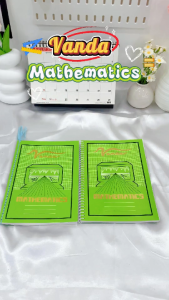 FCI Vanda Mathematics Spiral/Yarn Notebook 80 Leaves Durable Binding Ideal  for High School College Students School Supplies Sold per Piece