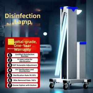bobohome | UV Disinfection Cart Portable  Sterilization Lamp