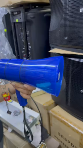 Original Denn DMG-305BB 305BG 25W (Bluetooth Record Siren USB DC 5V Rechargeable Battery) Power Megaphone Loud Hailer Speaker FIXIA