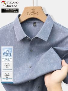 TUCANO | Áo Sơ Mi Ngắn Tay Thoáng Khí In Hoa Mới Cho Nam