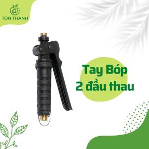 BÌNH XỊT TAY BÓP GẠT TAY HÀN QUỐC 2 ĐẦU THAU 14MM