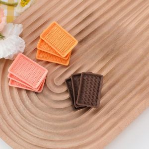 DIY | Miniature Rattan Dessert Plate Playhouse Toy Accessory