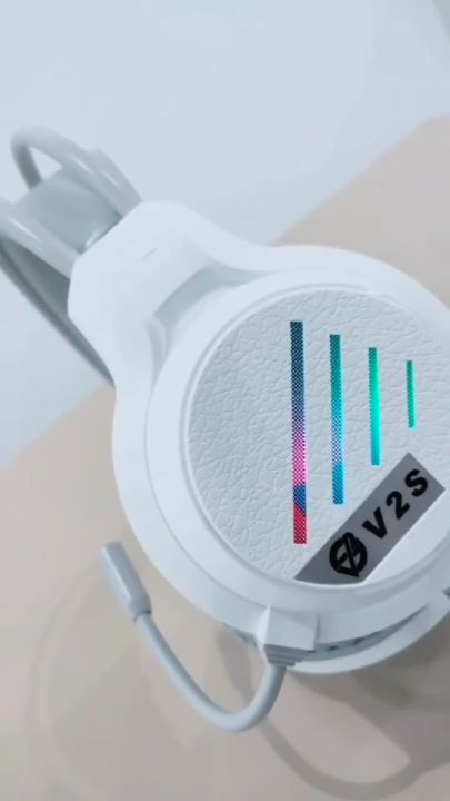 V2S K6PRO Proffessional RGB Led USB Gaming Headphones Noise Cancelling  Microphone Lazada PH