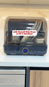Dowell DDS-26UV 2-in-1 Dish Dryer and UV-C Sterilizer Dowell Dds 26Uv Dowell Dds26Uv - Lazada