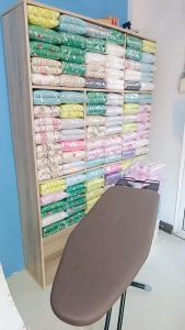 ผ้ารองรีดฟองน้ำลายสวยเลือกได้ค่ะ