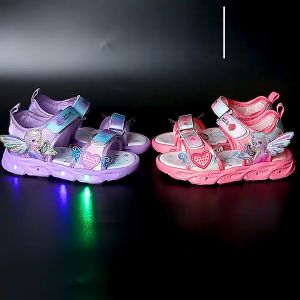 Sandal cho bé gái ( đèn led )phong cách hàn quốc siêu nhẹ HT253