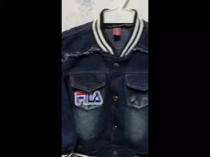 Jaket Jeans FILA Anak 1-12 tahun