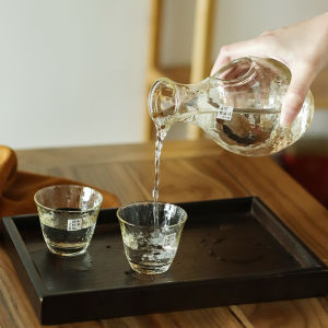 Tosozan Handmade Japanese Sake Pot Cup Set Gift Box Vintage Style Rice Wine Serving Kit Traditional Japanese Cuisine Tools