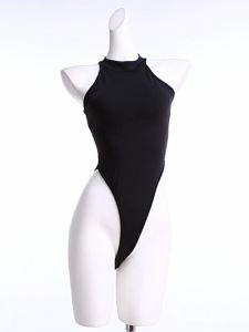 Bodysuit Nữ Gợi Cảm Không Tay Cổ Tròn Kiểu Dáng Cổ Điển Phối Chất Liệu Co Giãn Ôm Sát Thời Trang Đường Phố Cao Cấp Thích Hợp Cho Club Và Tiệc Tùng