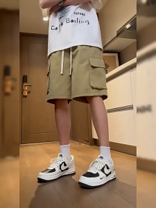 Celana Pendek Cargo pria Loose short Pants celana pendek celana pendek pria jumbo celana pendek kargo pria celana pendek hitam pria  celana pendek khaki pria  celana pendek korean style baggy short pants cargo pendek pria celana pendek karet  pria