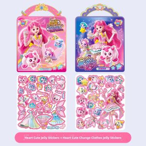 YOUYOUSHU | Princess Themed Quiet Book Gummy Dress-Up Stickers