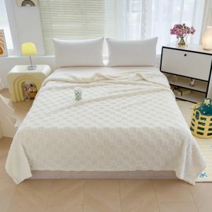 1 Miếng Chăn Nhung Vuông Hai Mặt Màu Trơn Kẻ Caro Flannel Đa Chức Năng Văn Phòng Nghỉ Trưa Dã Ngoại Du Lịch Chăn Cho Người Lớn