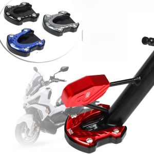 Husky150 Side Stand Modification Large Pad YAMAHA MT07 GT07 Metal Side Footrest Bracket Base Suitable for SYM Three Yang