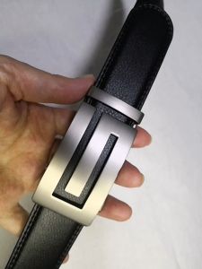 Belts Men Automatic Buckle Design Genuine Leather Belt For Men Luxury Leather Mens High Quality Male belt  110-130cm