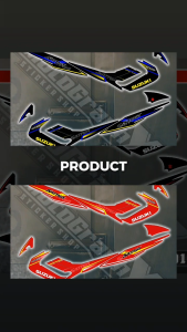 Stiping/Stiker Motor Satria FU Old Racing – Desain Terbaru SFO 14 RACING