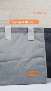 BONBOX Tas Bekal Makan Portable & Tas Lunch Box Tahan Panas ada Aluminium BLB30