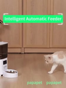 🔶Smart Automatic Cat Feeder | Feeder Smart Pet Feeder WiFi APP Automatic 5L Cat Food Dog Food Dispenser Smart Cat Dog Pet Dry Food Bowl
