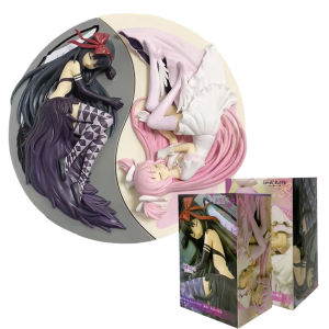 Bandai | Anime Puella Magi Madoka Magica 18cm Akemi Homura Sleeping Position Cartoon Figure PVC Model Desktop Ornaments Toy Holiday Gifts