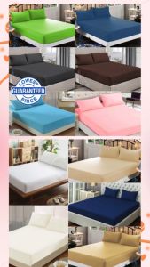 DE 3in1 Set Premium Canadian Plain Colors Bedsheet (Fully Garterized with 2 Pillow Case)\\n\\nDiscover the DE 3in1 Set Premium Canadian Bedsheet, a versatile bedding solution that combines comfort, affordability, and customization options. This high-quality bedding set is perfect for various settings, including homes, hotels, offices, and more.\\n\\n Discover the DE 3in1 Set Premium Canadian Bedsheet\\n\\nThe DE 3in1 Set Premium Canadian Bedsheet is a top choice for those seeking comfortable bedding at an affordable price. As a direct local supplier, we specialize in manufacturing mall-quality ring curtains, bedsheets, linens, and other home products. Our products are trusted by Home Buddies and are ideal for condominiums, households, hotels, establishments, churches, offices, resorts, schools, and more.\\n\\n Ideal for Various Settings\\n\\nWhether you're looking for comfortable bedding for your home or need bedding for a hotel, our DE 3in1 Set Premium Canadian Bedsheet is a versatile choice. With thousands of designs available, we can customize sizes according to your preference and needs.\\n\\n Affordable Pricing & Customization Options\\n\\nOur products are certified as the lowest guaranteed price items, offering lots of discounts, free shipping vouchers, and up to 30% cash back. We prioritize affordability and customization, ensuring that our customers receive value for their money.\\n\\n High-Quality Textiles & Manufacturing Process\\n\\nOur textiles are sourced straight from the factory and tailored in-house, ensuring the highest quality and craftsmanship. The DE 3in1 Set Premium Canadian Bedsheet is made with premium Canadian cotton, providing a comfortable and luxurious feel.\\n\\n Key Features of the DE 3in1 Set Premium Canadian Bedsheet\\n\\n Fitted Sheet Made with Premium Canadian Cotton\\n\\nThe fitted sheet in our DE 3in1 Set Premium Canadian Bedsheet is crafted from premium Canadian cotton, offering a soft and durable texture. It can fit up to a 6-inch mattress, ensuring a snug and secure fit.\\n\\n Elastic All Around (Fully Garterized)\\n\\nThe fitted sheet features elastic all around, providing a fully garterized design that keeps the sheet securely in place throughout the night. This feature ensures a comfortable sleep experience and eliminates the need for constant adjustments.\\n\\n 3in1 Inclusion: Fitted Bedsheet & 2 Pillow Cases\\n\\nThe DE 3in1 Set Premium Canadian Bedsheet includes a fitted bedsheet and two pillow cases, making it a complete bedding solution. The pillow cases are designed to fit 18x26 pillows, providing a perfect fit and enhancing the overall comfort of the bedding set.\\n\\n Benefits of Choosing DE 3in1 Set Premium Canadian Bedsheet\\n\\n Direct Local Supplier & Guaranteed Value for Money\\n\\nAs a direct local supplier, we offer guaranteed value for money. Our products are manufactured in-house, eliminating the need for middlemen and ensuring affordability without compromising on quality.\\n\\n Multiple Sizes Available\\n\\nWe offer multiple sizes to accommodate various mattress dimensions, including single (36x75), double (48x75), and family (60x80). This flexibility allows customers to choose the perfect size for their specific needs.\\n\\n Additional Discounts & Free Shipping Vouchers\\n\\nIn addition to our competitive pricing, we offer additional discounts and free shipping vouchers to further enhance the value proposition of our DE 3in1 Set Premium Canadian Bedsheet. Customers can enjoy up to 30% cash back on their purchases, making it an even more attractive option.\\n\\nOrder your DE 3in1 Set Premium Canadian Bedsheet today and experience the ultimate in comfort, affordability, and customization! With free shipping vouchers and cash back offers, it's never been easier to upgrade your bedding game.\n}