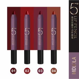 MIDUOLA High-End Silk Mist Non-Stick Cup Lip Liner Long-Lasting Waterproof Student Women Friendly Easy to Color Lip Pen