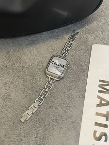 Soft Chain Metal New Model for Apple Watch 9 iWatch 8 SE Band Bracelet Summer Suitable Smart Device Accessories Intelligent Watchband