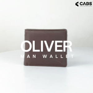 CABS POCKET - Dompet Pria Keren Simple Elegan Banyak Slot Anti Air - Oliver Wallet