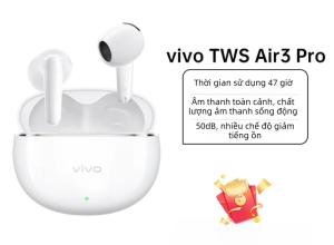 iQOO | Active Noise Cancelling Semi In-ear Long Battery Life Bluetooth Earphones