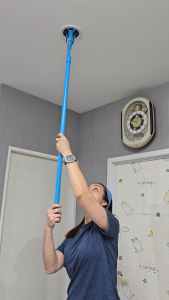 ไม้สอยอเนกประสงค์ สอยผลไม้ เปลี่ยนหลอดไฟ ทำจากPVC ขนาด 3/4" แข็งแรงทนทาน ใช้งานง่าย