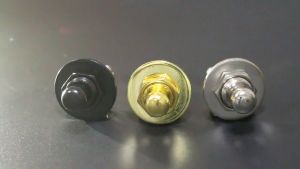 Metal Guitar Strap Button Replacement Strap Fixing Pin With Fixing Screw Guitar Strap Lock Knob