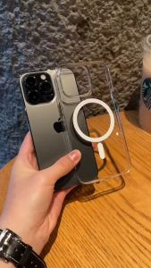 เคสใสกันกระแทก แม่เหล็ก เคสไอโฟน  IPhone 16 16pro 16plus 16promax 16 pro max 15promax/14/14pro /14promax /13/13pro/13promax /12 /12pro/12promax/11 15 PRO MAX /7 plus/8plus/X/XS/XSMAX/โปร่งใสเกราะกันกระแทกเคสไอโฟนซองใส