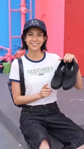 Skechers Online Exclusive Women Slip-Ins On-The-GO Flex Radiant Mallory Walking Shoes - 138416-BBK Air-Cooled Goga Mat Kasut Sneaker Casual Perempuan SALE
