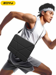 Zoyu | Detachable Crossbody Shoulder Strap Case Stand Transparent Shockproof Protection