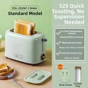 [China Plug Adapter Needed] Bear | Home Multi-Function Toaster Bread Machine