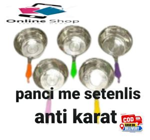 PANCI ME / PANCI SUSU /PANCI GAGANG WARNA SAINTAINLEES